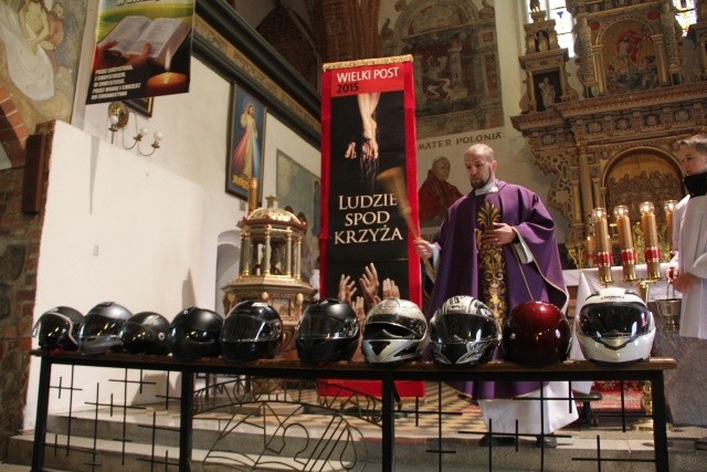 Motocykle już poświęcone 