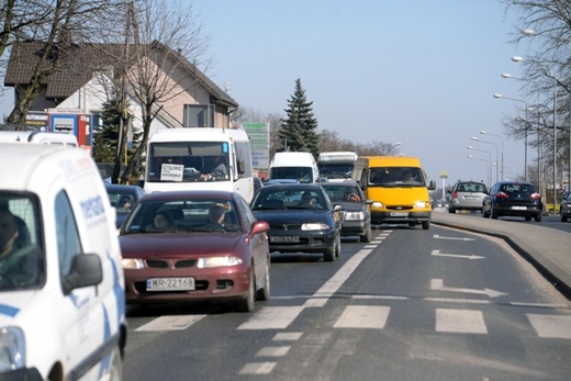 Protest transportowców w Radomiu