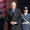  W uroczystościach rocznicowych uczestniczył prezydent Bronisław Komorowski