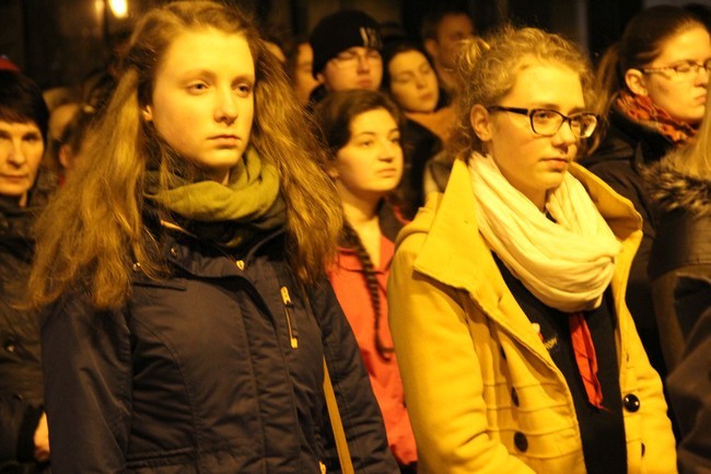 Akademicka Droga Krzyżowa ulicami Wrocławia 2015