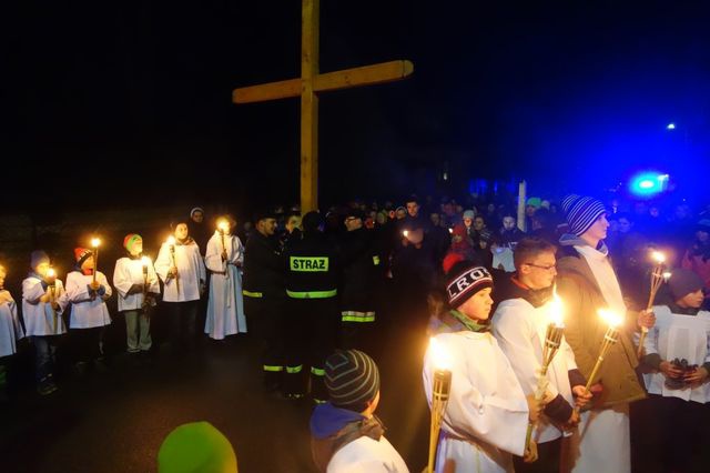 Droga Krzyżowa ulicami Poronina