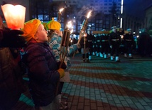 Najmłodsi uczestnicy Drogi Krzyżowej