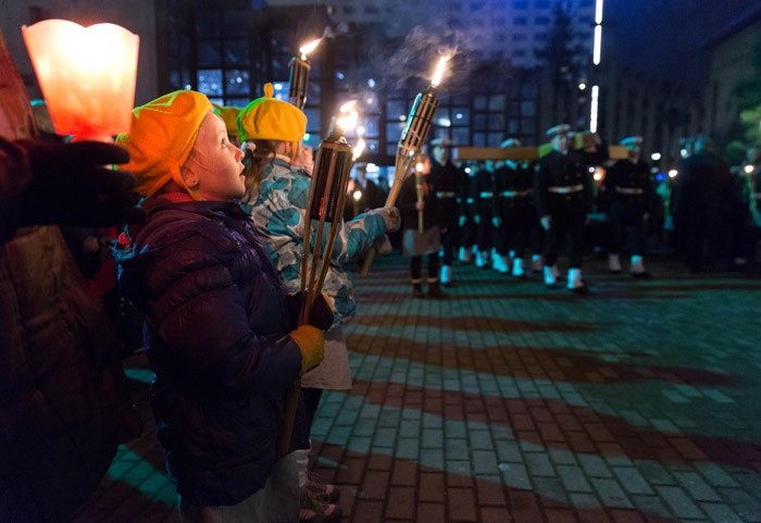 Najmłodsi uczestnicy Drogi Krzyżowej