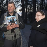 Marek Kamiński w drodze do Santiago de Compostela