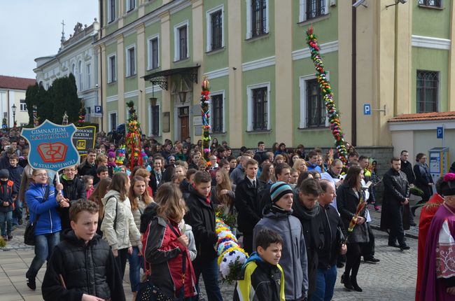 Niedziela Palmowa w Sandomierzu 