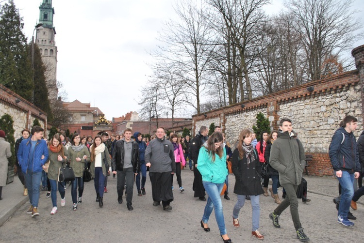 Pielgrzymka maturzystów na Jasną Górę