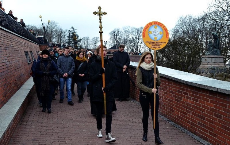 Pielgrzymka maturzystów na Jasną Górę