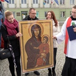 Powitanie symboli ŚDM w diecezji radomskiej