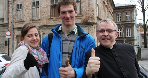 Ania Jojko, Patryk Ligocki i ks. Grzegorz Strządała pokonali w tym roku EDK z Jabłonkowa