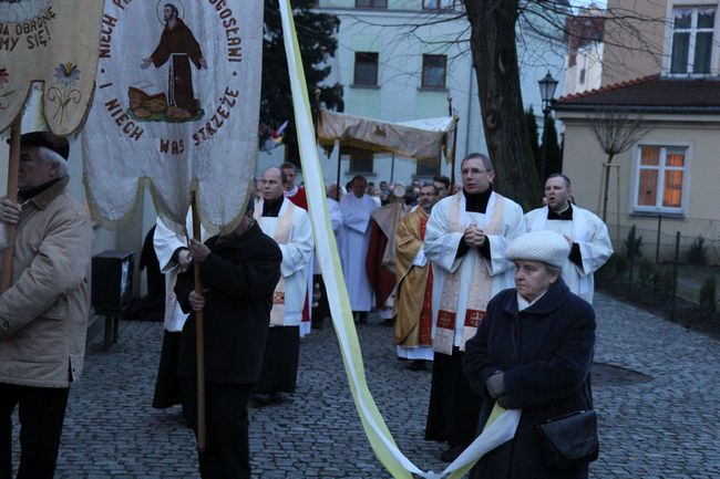 Procesja rezurekcyjna w Zielonej Górze