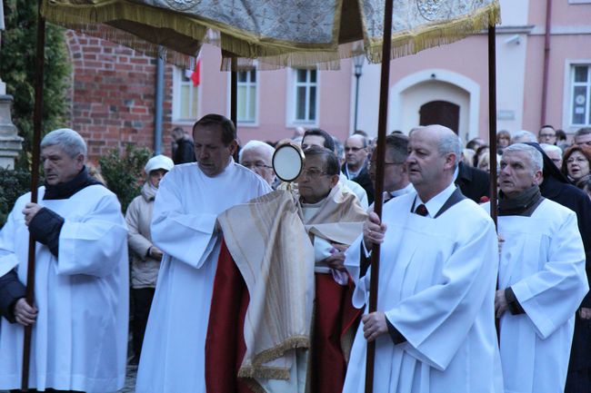 Procesja rezurekcyjna w Zielonej Górze