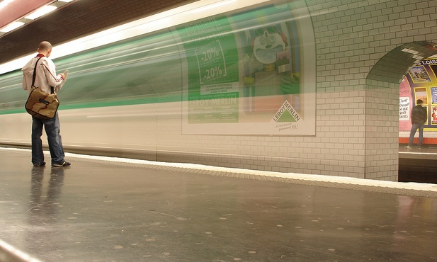 "Chrześcijanie wschodni" w paryskim metrze