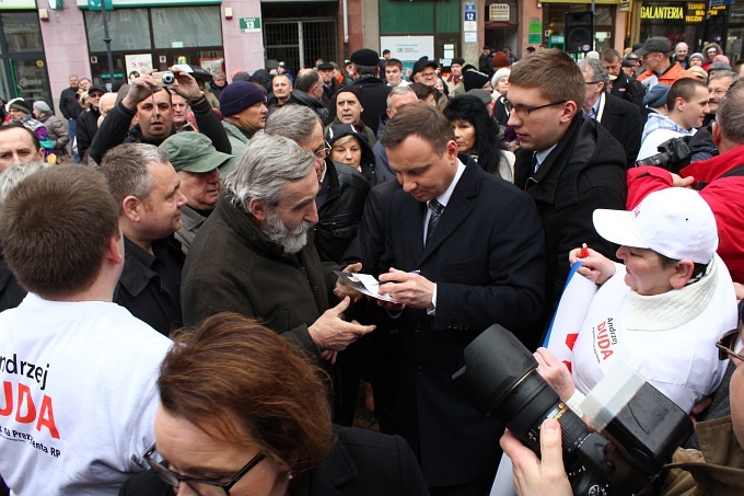 Andrzej Duda w Wałbrzychu