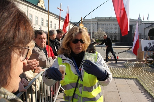 Piąta rocznica katastrofy smoleńskiej na Krakowskim Przedmieściu