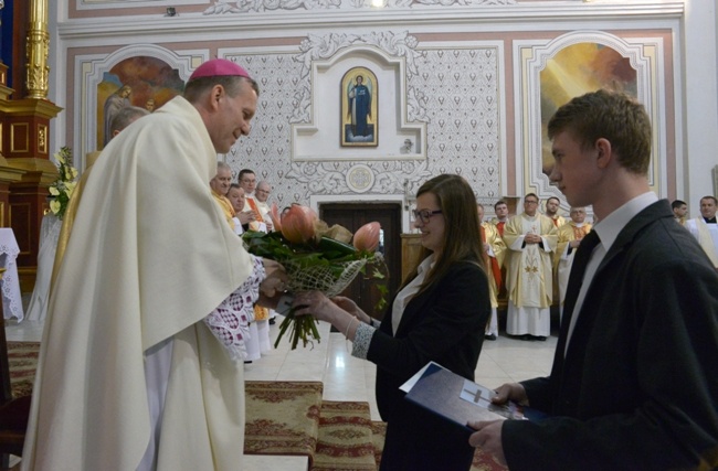 Peregrynacja symboli ŚDM w Szydłowcu i Opocznie