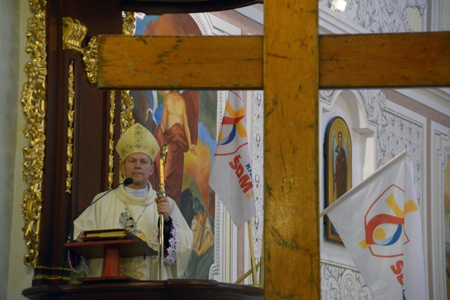 Peregrynacja symboli ŚDM w Szydłowcu i Opocznie