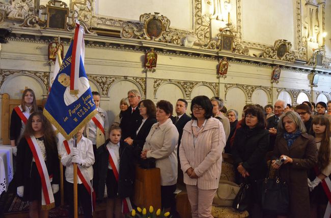 Relikwie św. Jana Pawła II w Pustelni 