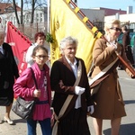 Krzyż w parafii franciszkańskiej w Gliwicach