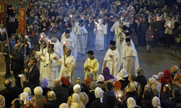 Moskwa: obchody prawosławnej Wielkanocy