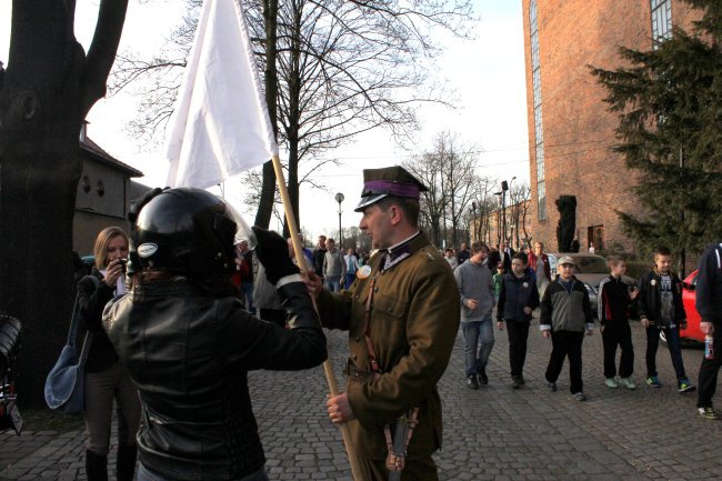 Sztafeta miłosierdzia w Zabrzu