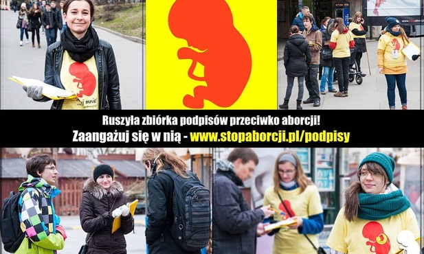 Powiedz STOP aborcji! Podpisz projekt ustawy!