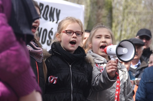 Uroczyste odsłonięcie tablicy ku czci "Inki" i "Zagończyka"