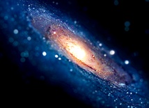 Galaktyka spiralna,  podobna do naszej  galaktyki Drogi Mlecznej