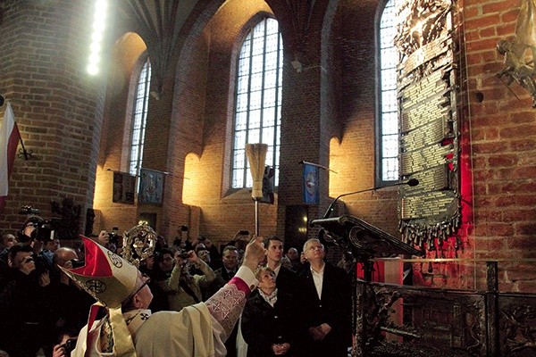  Metropolita święci epitafium w kościele św. Brygidy