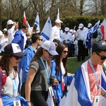 Młodzi uczestnicy Marszu Żywych w Auschwitz I