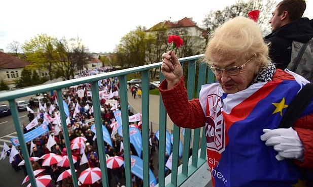 Gigantyczna manifestacja OPZZ