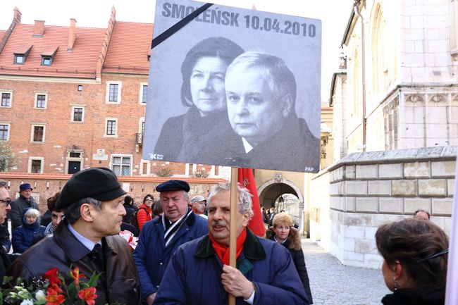 5. rocznica pogrzebu Lecha i Marii Kaczyńskich