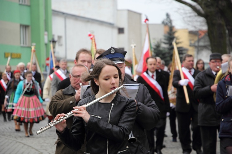 Poświęcenie sztandaru pszczelarzy