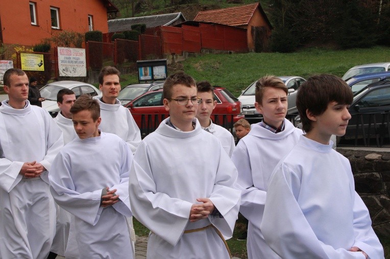 Relikwie św. Jana Pawła II w Podegrodziu