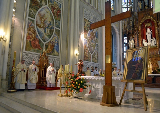 Pożegnanie symboli ŚDM w diecezji radomskiej