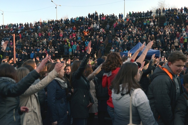 Pożegnanie symboli ŚDM w diecezji radomskiej