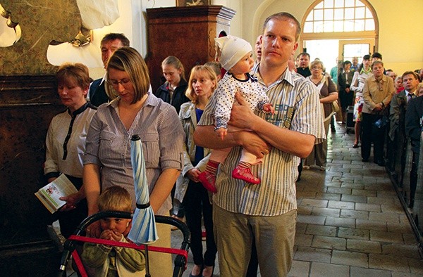 Centralnym punktem Święta Rodziny jest Eucharystia