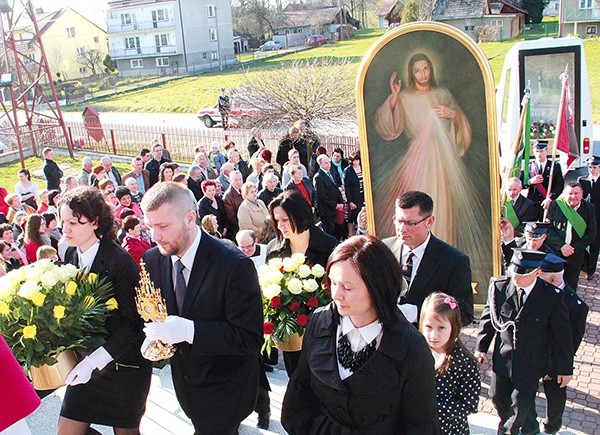  Wprowadzenie obrazu do świątyni w Śmignie