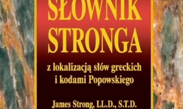Grecko-polski słownik Stronga
