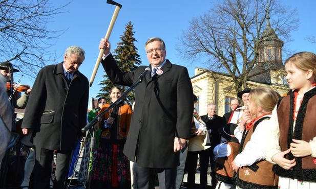 "Nie" górali dla prezydenta Komorowskiego