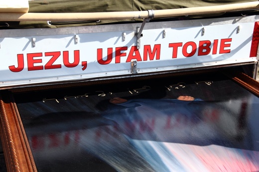 Pielgrzymka obrazu "Jezu, ufam Tobie" Łódż-Rzym