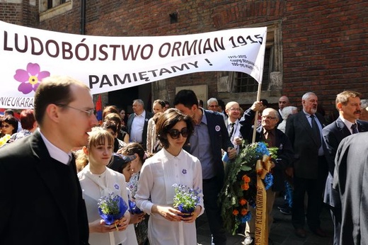 Krakowski Marsz Pamięci Ofiar Ludobójstwa Ormian