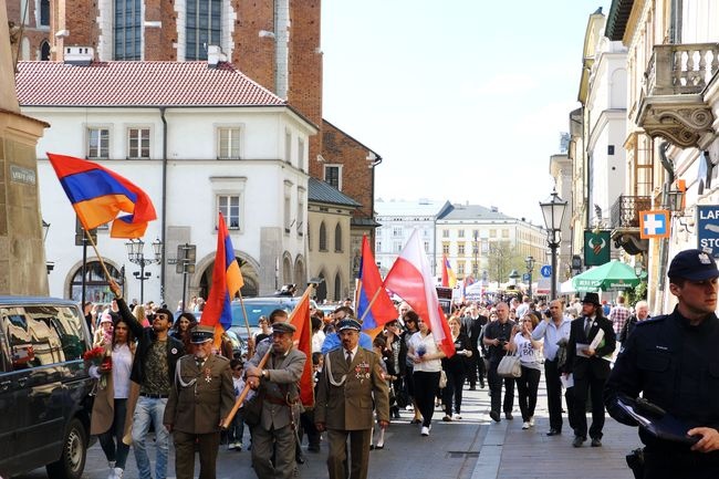 Krakowski Marsz Pamięci Ofiar Ludobójstwa Ormian