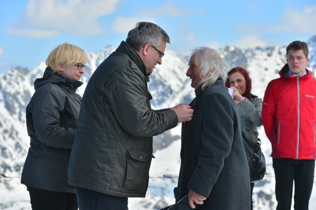 Prezydent RP na Kasprowym 