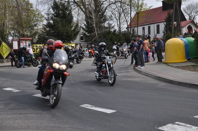 Motocykliści w Suliszewie