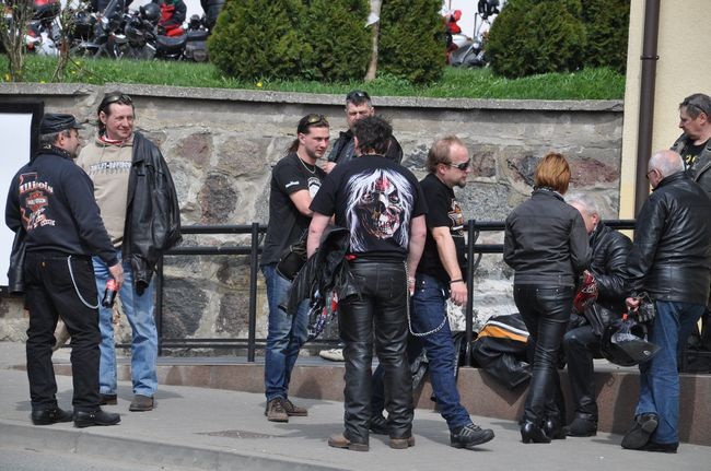 Motocykliści w Suliszewie