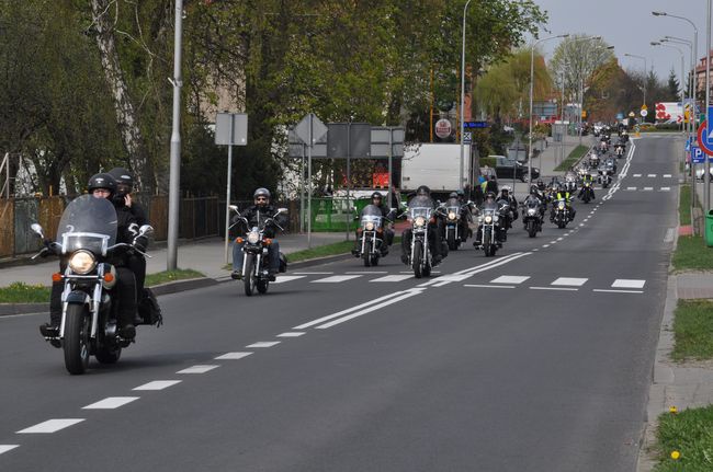 Motocykliści w Suliszewie