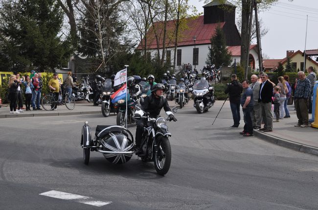 Motocykliści w Suliszewie