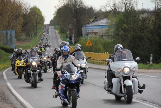 Pielgrzymka motocyklistów do Rokitna