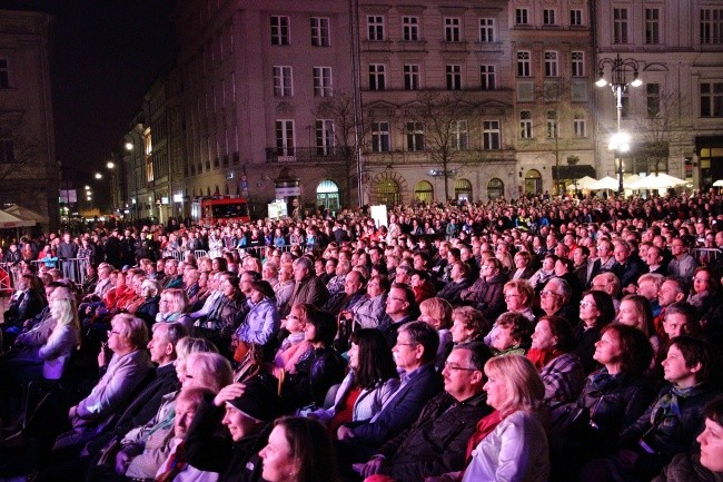 "Błogosławieni Miłosierni" na krakowskim Rynku