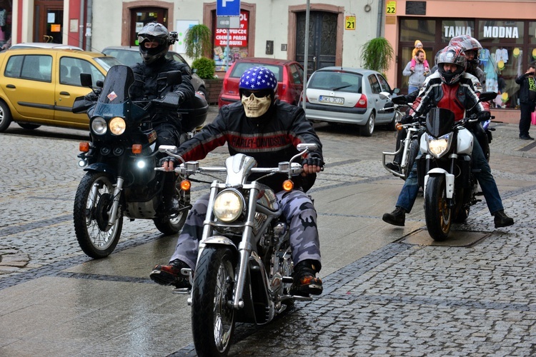 Motocykliści w Nowej Rudzie